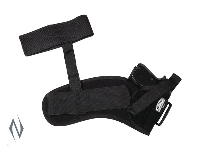 UNCLE MIKES ANKLE HOLSTER BLACK SIZE 10 RH Image