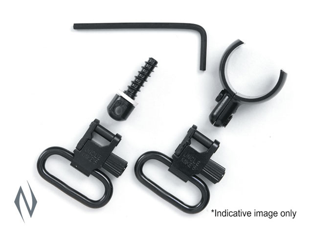 UNCLE MIKES SWIVELS QD 115 SG-1 BLUED 1" 12GA BAND DIA .850 - .900" Image