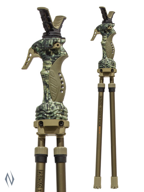 PRIMOS TRIGGER STICK GEN3 BIPOD SHORT 18"-38" CAMO Image