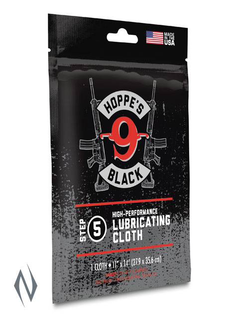 HOPPES BLACK LUBRICATED CLOTH Image