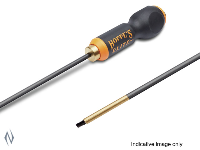 HOPPES ELITE CLEANING ROD 1 PIECE CARBON FIBRE .17 RIFLE 36" Image