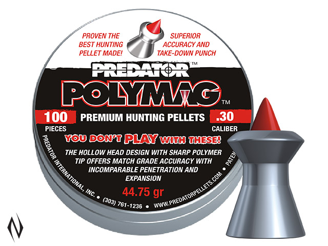 PREDATOR POLYMAG PELLETS 30 CAL 45GR 100 PK Image
