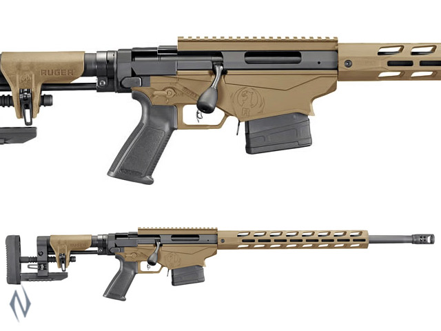 RUGER PRECISION GEN 3 RIFLE 308 20" 10 SHOT BARRETT BROWN Image