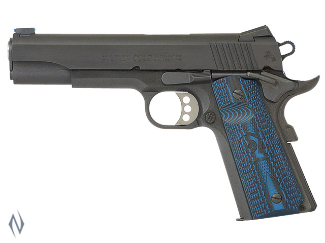 COLT SERIES 70 GOVT COMP BLUE 45 ACP 127MM Image