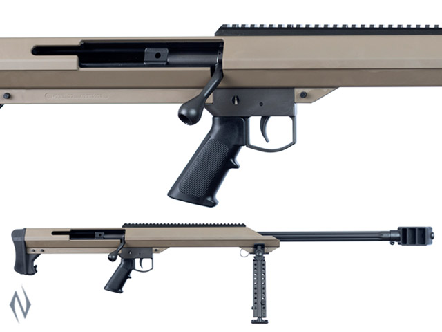 BARRETT M99 50 BMG 32" SINGLE SHOT FDE WITH BIPOD Image