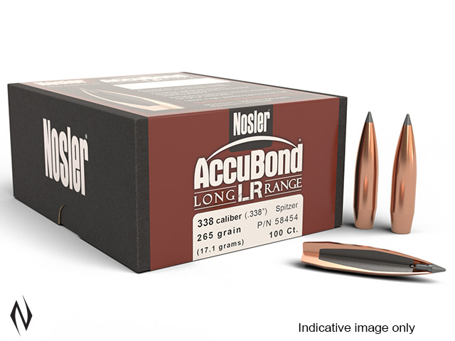 NOSLER 338 300GR SP ACCUBOND LR 100PK Image