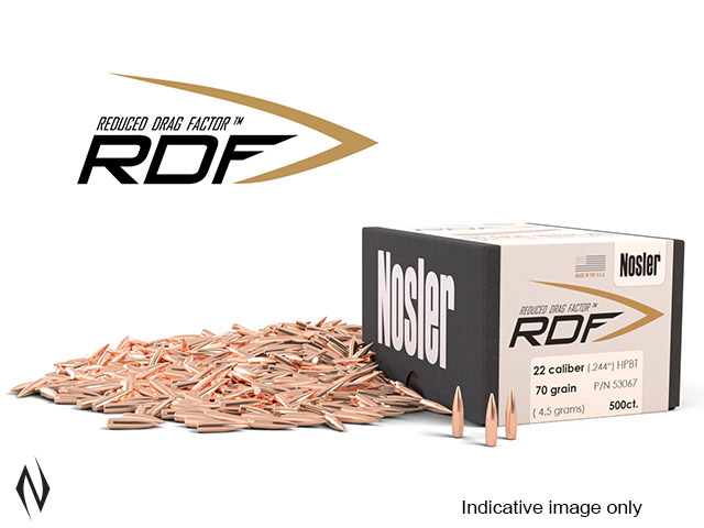 NOSLER RDF 224 77GR HPBT 500PK Image