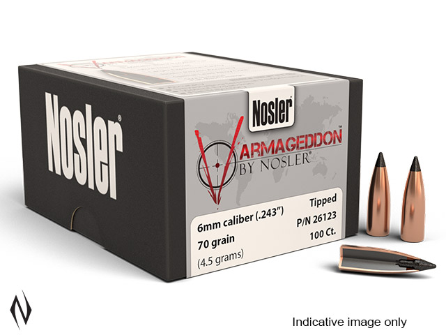 NOSLER 6.5MM 90GR TIP VARMAGEDDON 100PK Image