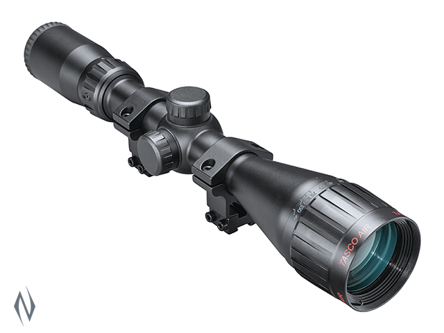 TASCO AIR RIFLE 3-9X40 AO TRUPLEX + 3/8 RINGS Image