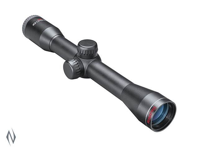 TASCO RIMFIRE 4X32 TRUPLEX + WEAVER RINGS Image