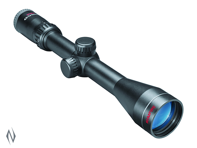 TASCO RIMFIRE 3-9X40 TRUPLEX + WEAVER RINGS Image