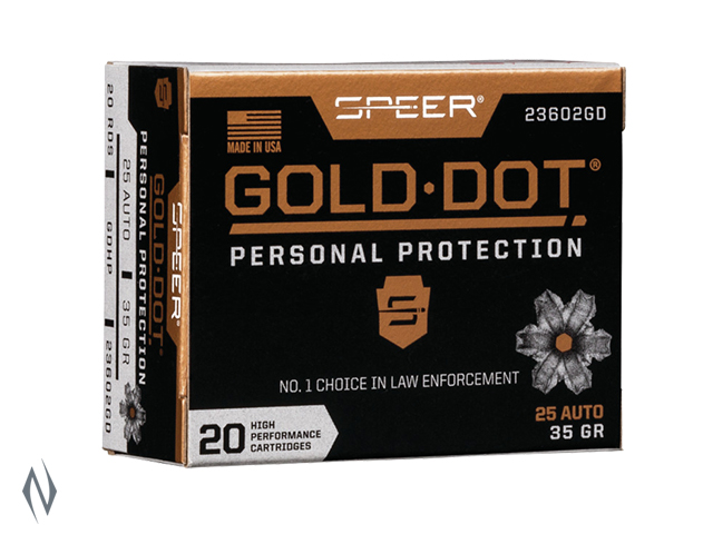 SPEER AMMO 9MM LUGER 124GR HP GOLD DOT Image