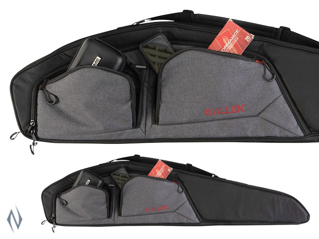 ALLEN TRIGO SCOPED SIDE ENTRY RIFLE CASE BLACK / HEATHER 48" Image