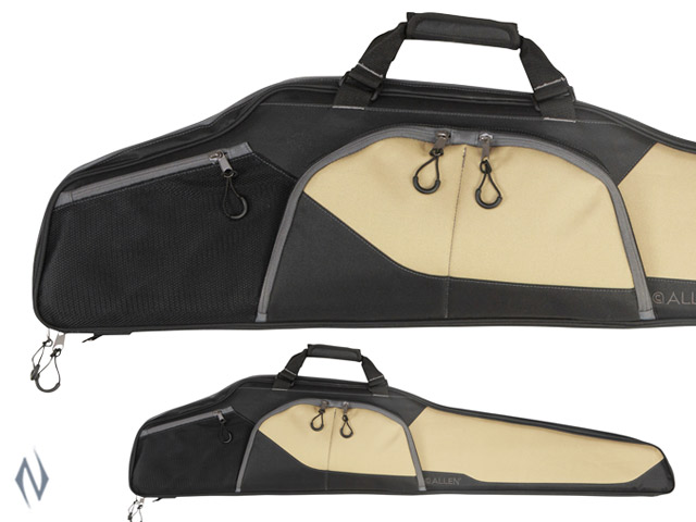 ALLEN SAWATCH SCOPED RIFLE CASE TAN / BLACK 46" Image