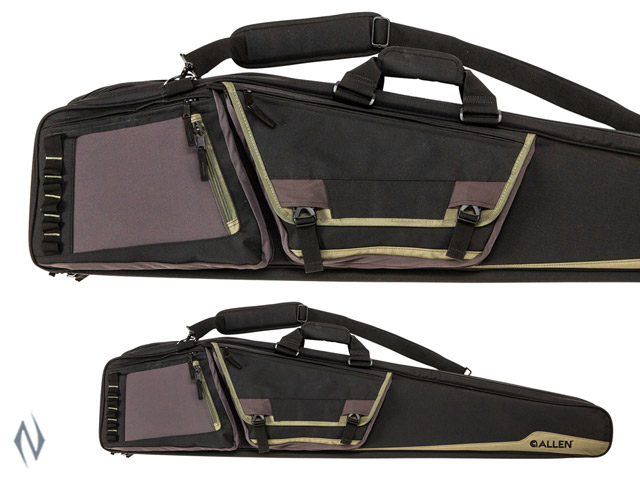 ALLEN ROCKY DOUBLE RIFLE CASE BLACK / TAN 50" Image