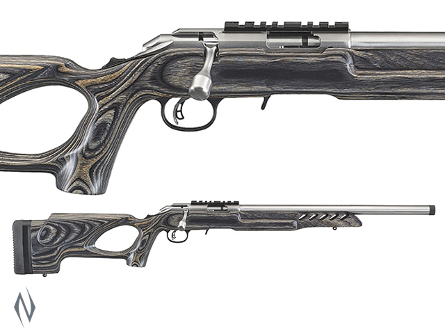 RUGER AMERICAN RIMFIRE 22LR LAMINATED THUMBHOLE TARGET STAINLESS Image