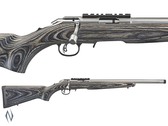 RUGER AMERICAN RIMFIRE 17HMR TARGET THREADED STAINLESS Image