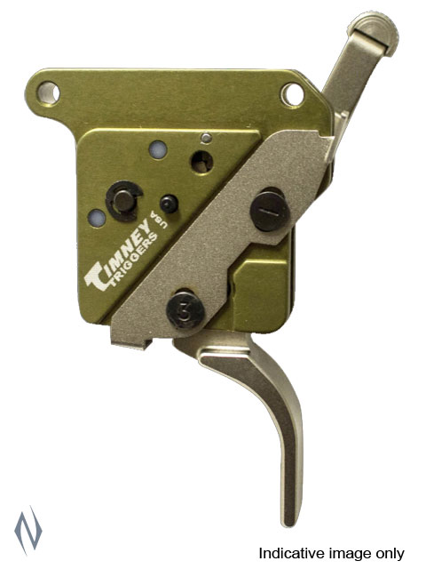 TIMNEY TRIGGER REM 700 ELITE HUNTER STRAIGHT NICKEL 3LB LEFT HAND Image