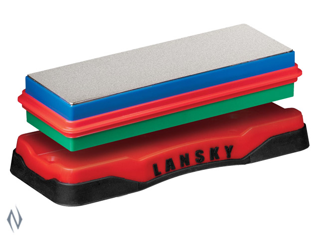 LANSKY DOUBLE SIDED DIAMOND BENCHSTONE MEDIUM FINE Image