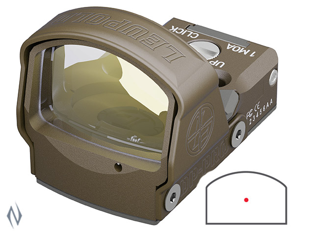 LEUPOLD DELTAPOINT PRO REFLEX SIGHT 2.5 MOA RED DOT FDE Image