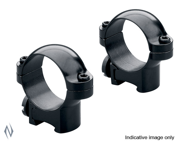 LEUPOLD RIMFIRE 11MM RINGSET 1" HIGH MATTE Image