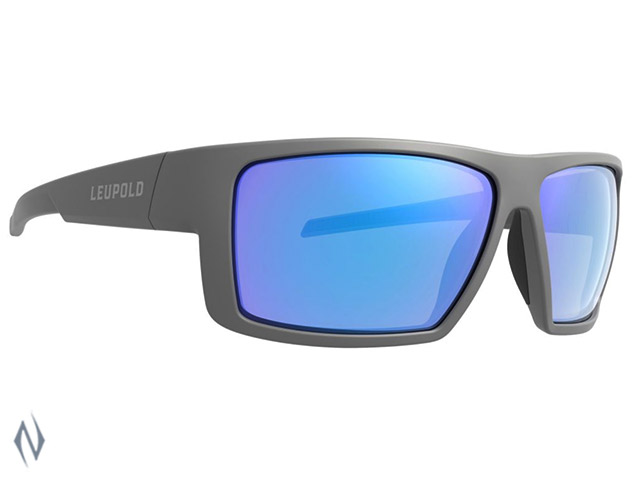LEUPOLD SUNGLASSES SWITCHBACK MATTE GREY BLUE MIRROR Image