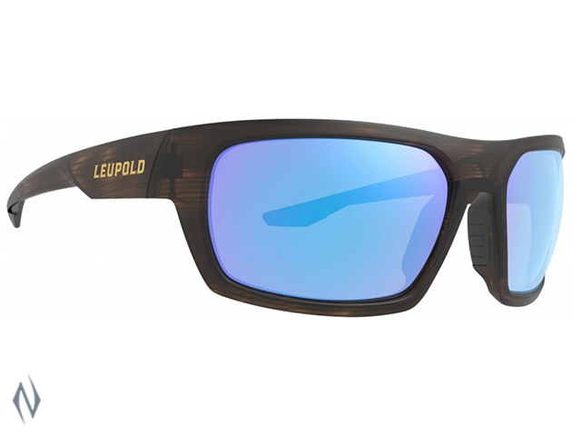 LEUPOLD SUNGLASSES PACKOUT MATTE TORTOISE BLUE MIRROR Image