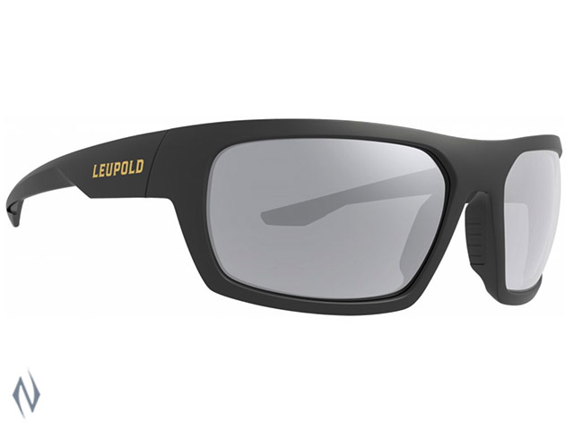 LEUPOLD SUNGLASSES PACKOUT MATTE BLACK SHADOW GREY FLASH Image