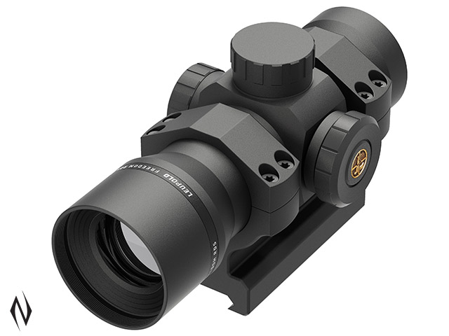 LEUPOLD FREEDOM RDS BLACK RING 1X34 34MM RED DOT 1 MOA DOT + MOUNT Image