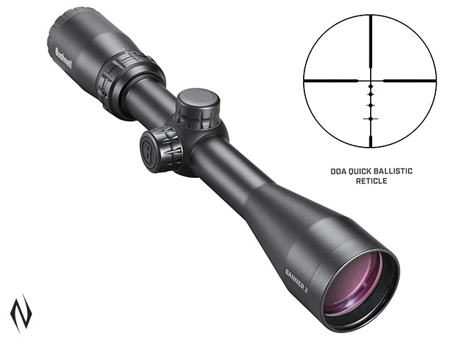 BUSHNELL BANNER2 3-9X40 BDC DOAQBR + RINGS Image