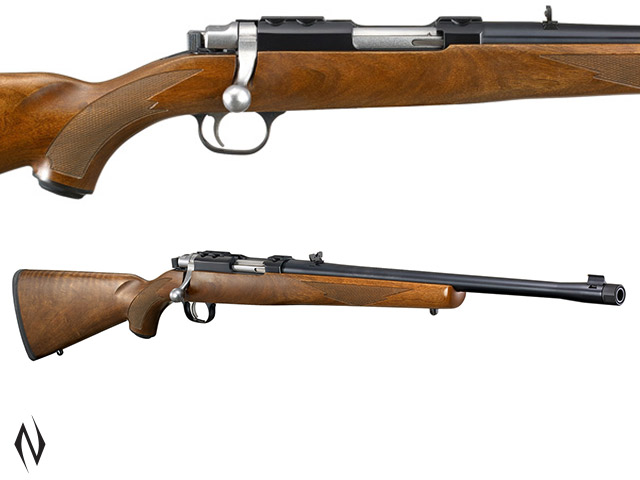 RUGER 77/44 44 MAG BLUED WALNUT 18.5" THREADED Image