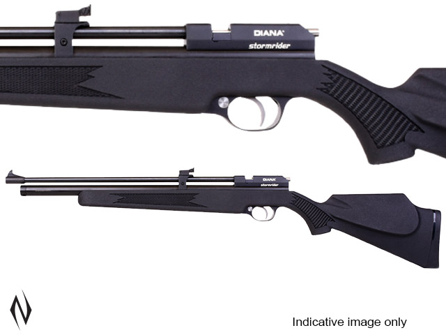 DIANA STORMRIDER BLACK PCP .22 7 SHOT AIR RIFLE Image