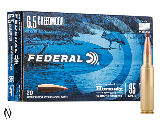 FEDERAL 6.5 CREEDMOOR 95GR VMAX 20PK Image