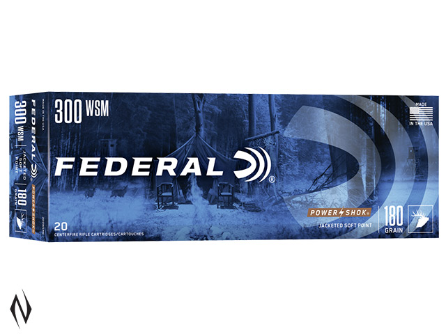 FEDERAL 300 WSM 180GR SP POWER-SHOK Image
