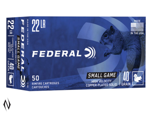 FEDERAL 22LR 40GR SOLID HV GAME-SHOK 50PK 1240FPS Image