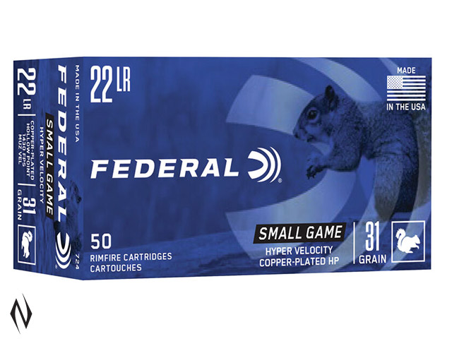 FEDERAL 22LR 31GR HP HV GAME-SHOK 1430FPS Image