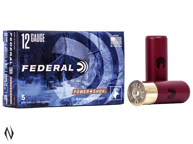 FEDERAL 12G 00/SG BUCK 9 PELLET 1325 FPS Image