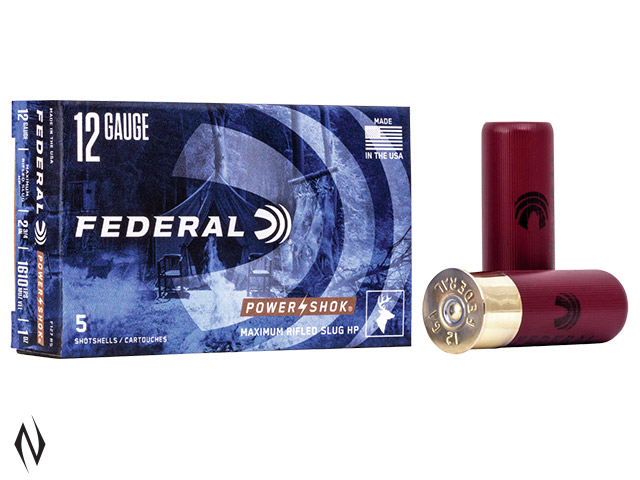FEDERAL 12G 1OZ RIFLED SLUG HP 1610 FPS Image