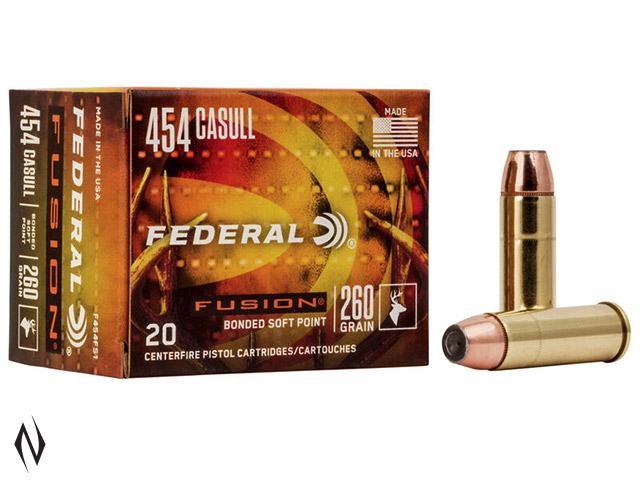 FEDERAL 454 CASULL 260GR FUSION Image