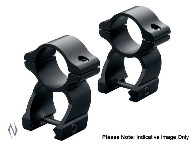 LEUPOLD RIFLEMAN RINGS 1" SEE THRU HIGH GLOSS Image