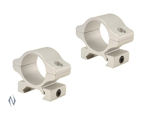 LEUPOLD RIFLEMAN RINGS 1" DETACHABLE LOW SILVER Image