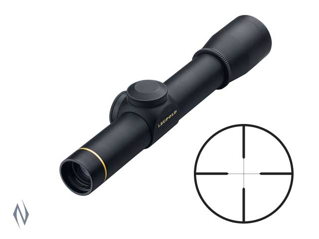 LEUPOLD FX-II 2.5X20 ULTRALIGHT MATTE WIDE DUPLEX Image