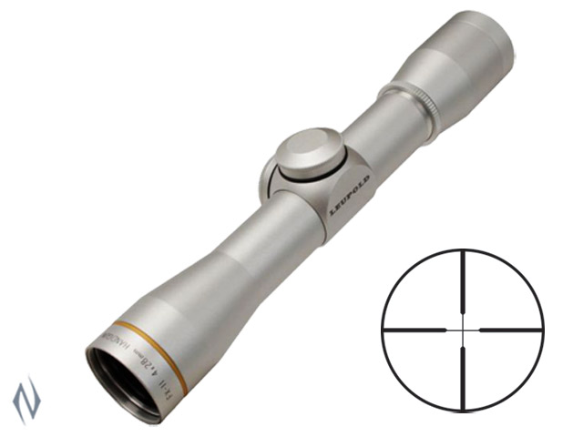 LEUPOLD FX-II 4X28 HANDGUN SILVER DUPLEX Image