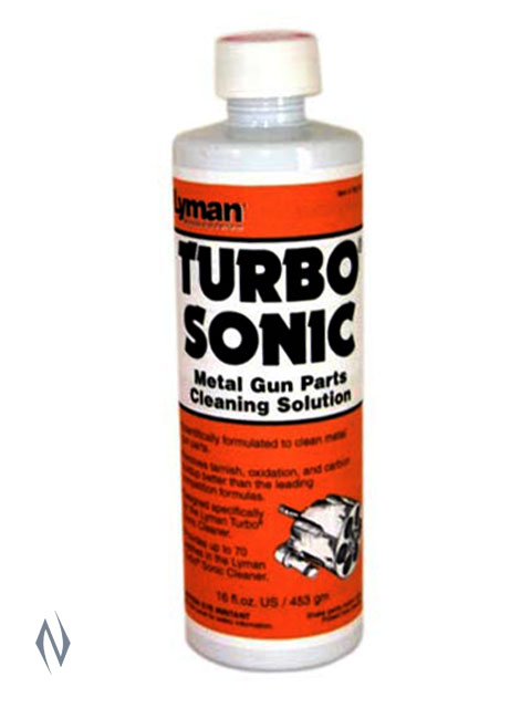 LYMAN TURBO SONIC GUN PARTS CLEANING SOLUTION 16 OZ Image