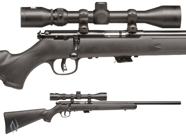 SAVAGE MKII 22LR FV BLUED SYNTHETIC VARMINT PACKAGE Image