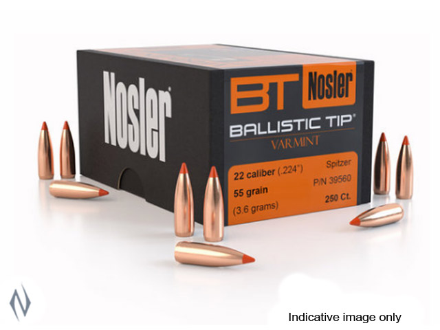 NOSLER 224 50GR BALLISTIC TIP 1000PK Image