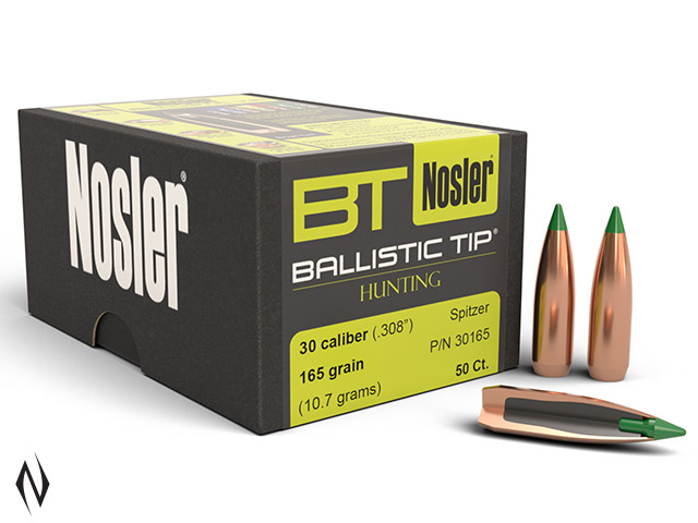 NOSLER 308 165GR BALLISTIC TIP 50PK Image