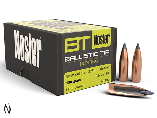 NOSLER 8MM 180GR BALLISTIC TIP 50PK Image