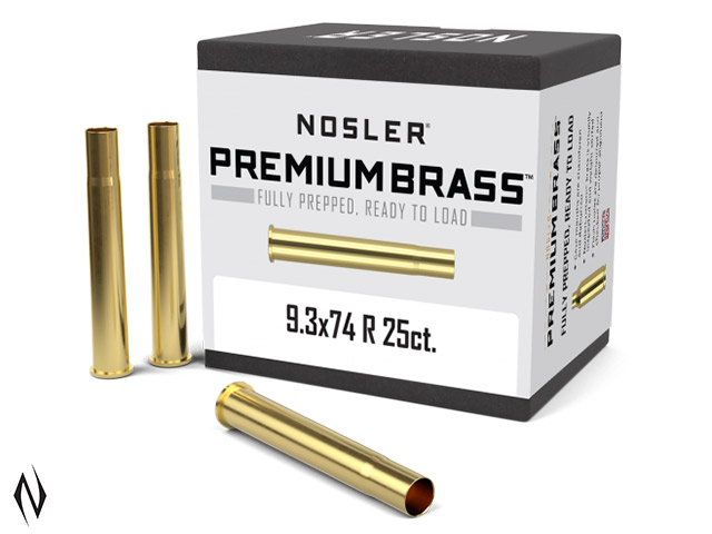NOSLER CUSTOM BRASS 9.3X62 MAUSER 25PK Image