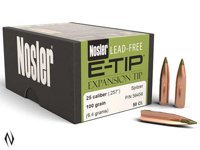 NOSLER 257 100GR E-TIP 50PK Image